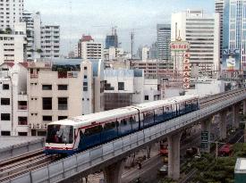 Skytrain overhead railway inaugurated in Bangkok